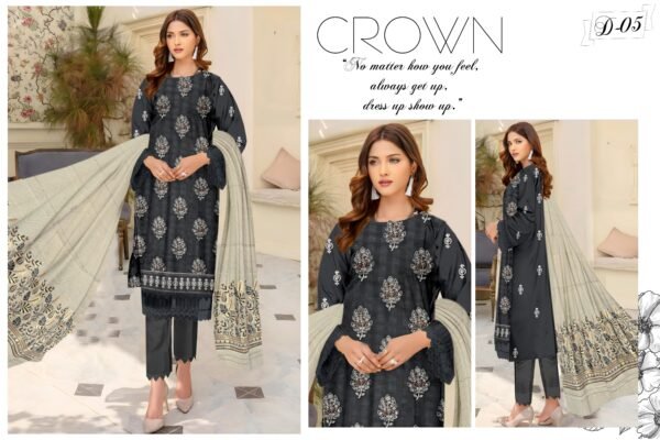 3 PIECE – EMBROIDERED LAWN SUIT