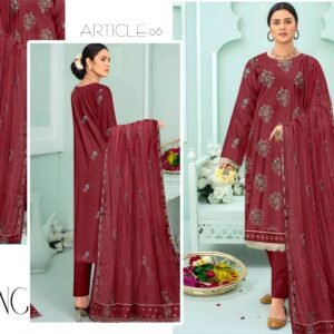 3 PIECE – EMBROIDERED LAWN SUIT