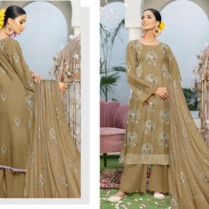 3 PIECE – EMBROIDERED LAWN SUIT