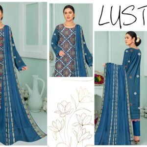 3 PIECE – EMBROIDERED LAWN SUIT