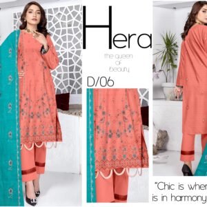 3 PIECE – EMBROIDERED LAWN SUIT