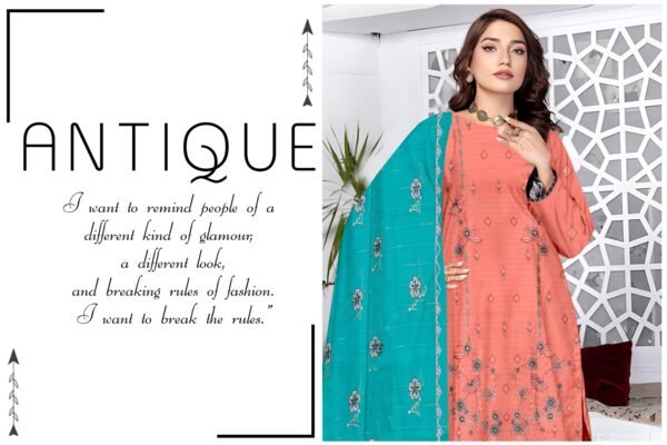 3 PIECE – EMBROIDERED LAWN SUIT