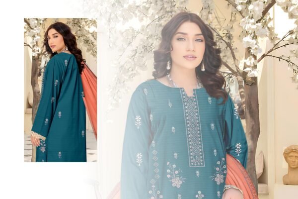 3 PIECE – EMBROIDERED LAWN SUIT