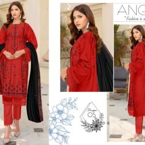 3 PIECE – EMBROIDERED LAWN SUIT