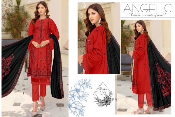 3 PIECE – EMBROIDERED LAWN SUIT